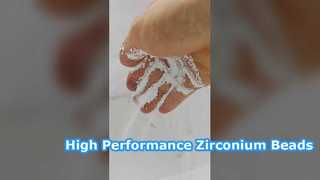 Zirconium Zirconia Silicate Beads Zirconia Oxide Balls Ceramic beads for grinding 