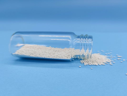 Deburring White Ceramic Beads 250μm-425μm High Specific Gravity