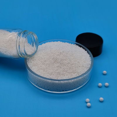 Abrasive Zirconium Silicate Beads 1.0mm Corrosion Resistance White Color