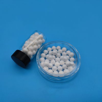 Industrial White Ceramic Blasting Media Material Ceramic Specific Gravity 2.6-2.8