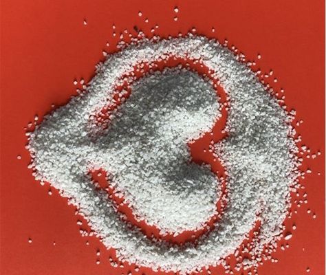 Angular White Aluminum Oxide Hardware Products With Segmental Particle