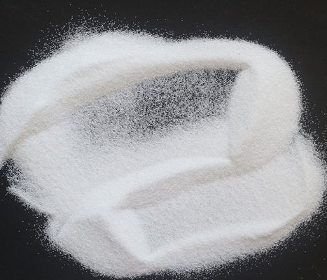 White Powder Sand Blasting Media Alpha Al2O3 Composition For Projects