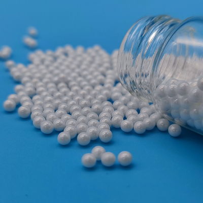 White Ceramic Shot Peening Beads 3.0mm with Good Electrical Insulator