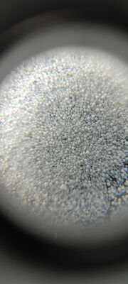 ISO9001 ceramic abrasive factory 1000kg pallet 25kg drum package 125-250μm ceramic blasting grit B60