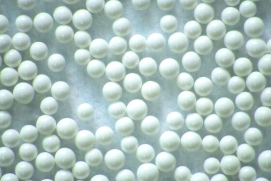 Zirconia silicate grinding ball used in shot peening media